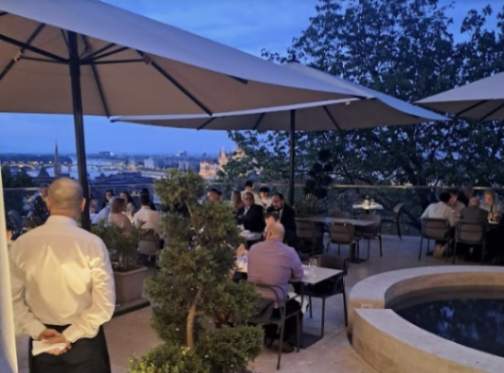 aranybastya-terrace.jpeg Aranybastya, one of the best Hungarian restaurants in Budapest, has breathtaking views from it's teracce