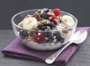 Greek Yogurt with Fruit & Nuts