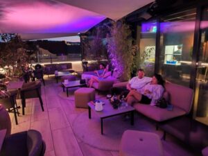 The outdoor space is amazing