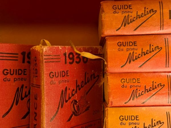 Michelin Guide in a book format
